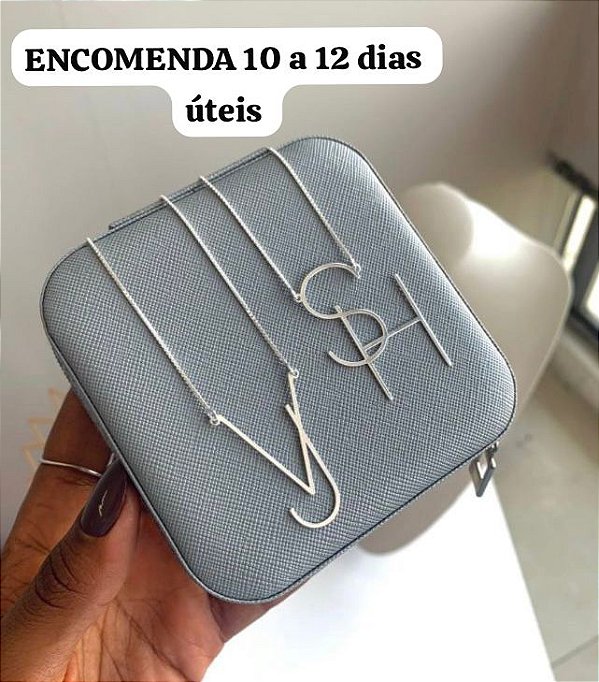 Colar Iniciais Personalizado em Prata 925