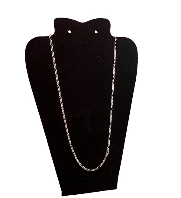 Corrente Masculina Piastrine 2,5mm em Prata 925