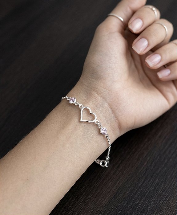 Pulseira Love em Prata 925