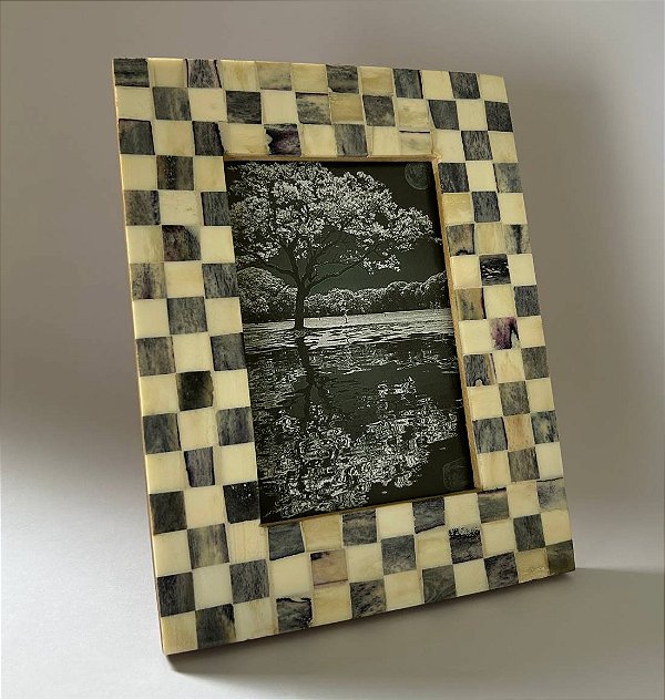 Porta Retrato Geométrico Quadra (10x15)