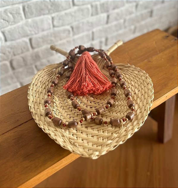 Colar Decorativo de Mesa Abano Coral