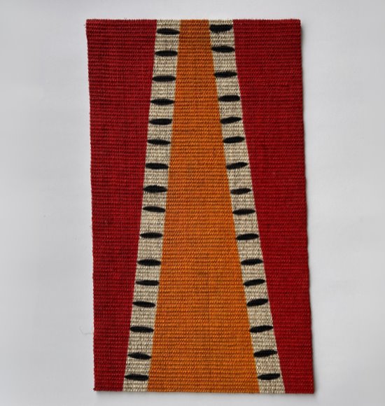 Capacho de Porta em Sisal Grão Vermelho (70x40cm)
