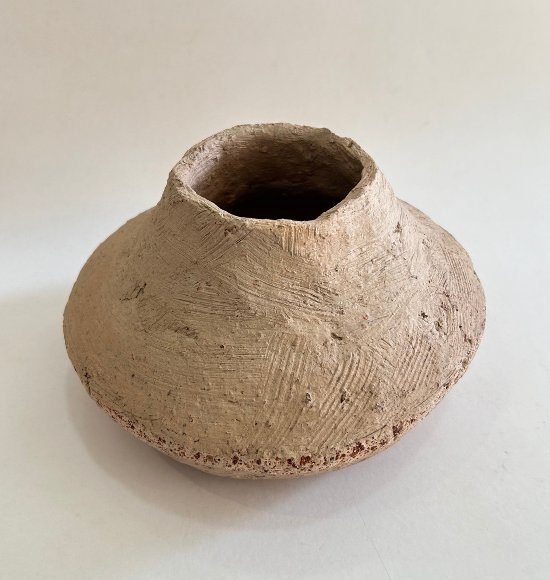 Cachepot de Barro Claro Rústico (15x19)