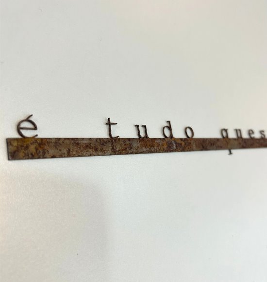 Frase de Ferro "É Tudo Questão de Química"