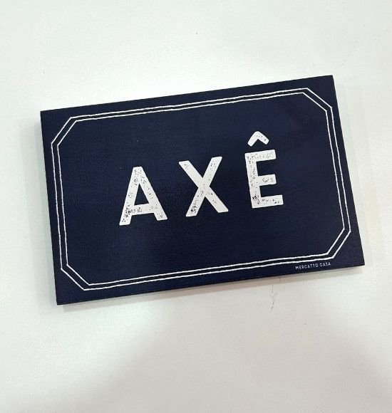 Mini Quadro Decorativo "AXÉ" (13x20)