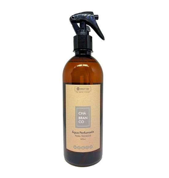 Água Perfumada Para Tecidos Fragrância Chá Branco (500ml)