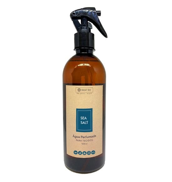 Água Perfumada Para Tecidos Fragrância Sea Salt (500ml)