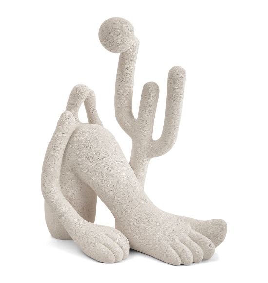 Escultura Decorativa Abaporu Off White (Mart) | Tarsila do Amaral