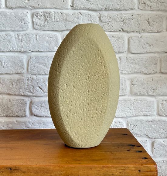 Vaso Decorativo em Cerâmica Boho Chic Verde (26x17)