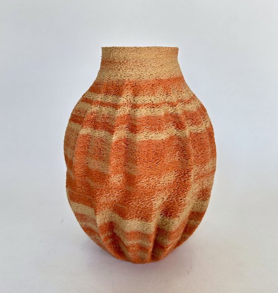 Vaso Decorativo 3D Cânion Vermelho