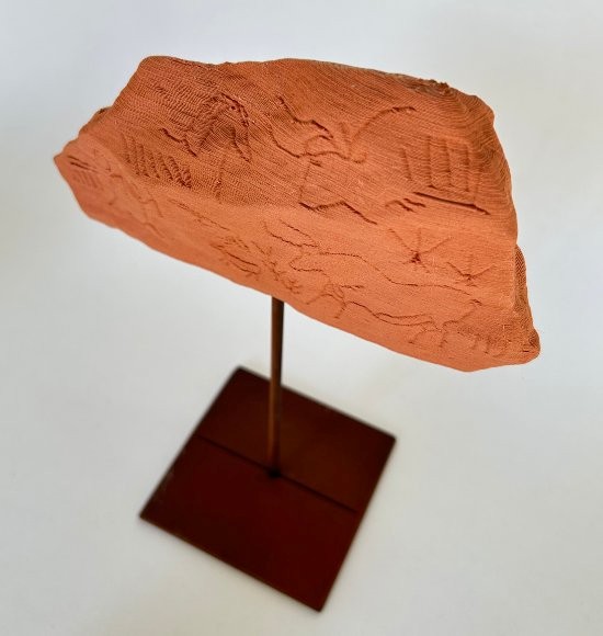 Escultura Decorativa 3D Pedra Rupestre 1