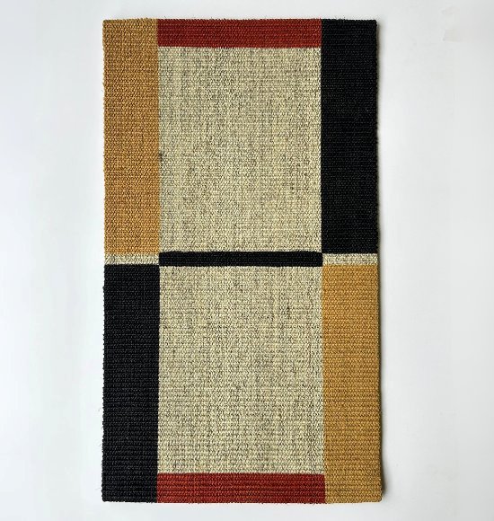 Capacho de Porta em Sisal Bauhaus (70x40cm)