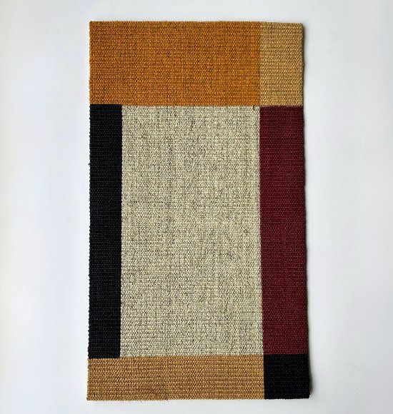 Capacho de Porta em Sisal Bauhaus II (70x40cm)