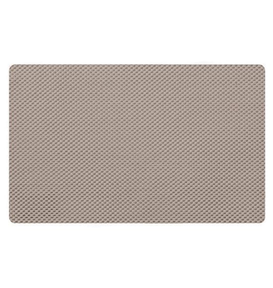 Jogo Americano Superfixo Taupe (45x30) Kit com 6 peças