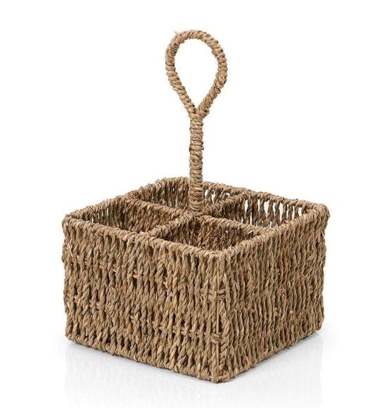 Porta Talher de Mesa em Fibra Natural