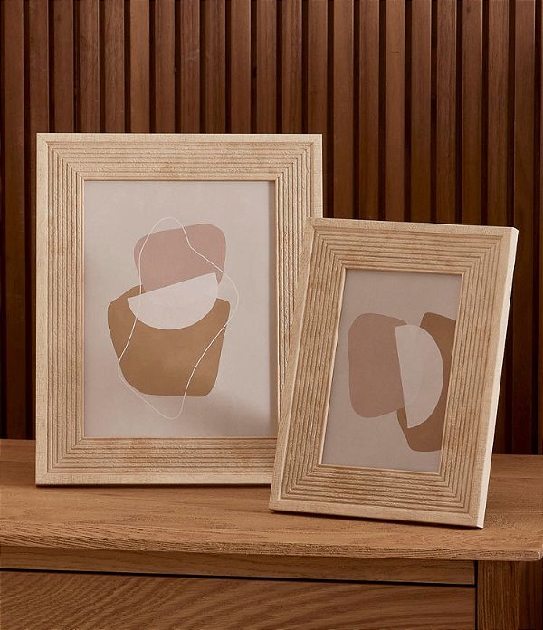 Porta Retrato Bege MART (10x15 e 15x20)