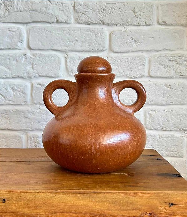 Vaso Decorativo Quartinha de Argolas (25x18)