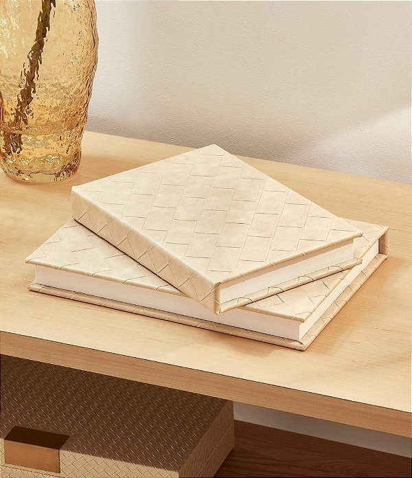 Livro Caixa de MDF com Revestimento em PU