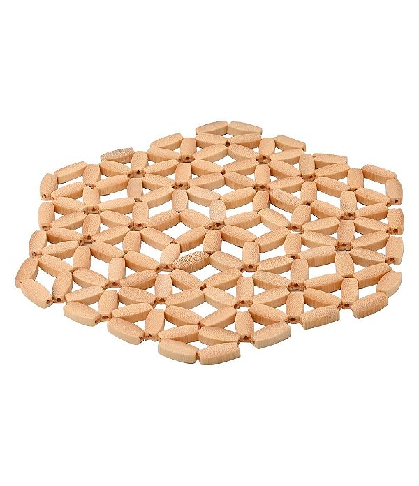 Descanso de Panela em Bambu Modelo Esteira EcoKitchen (21cm)