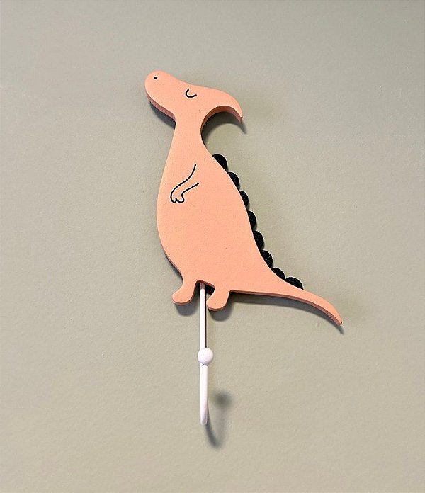 Cabideiro Infantil Modelo Dino Nude (20x12cm)