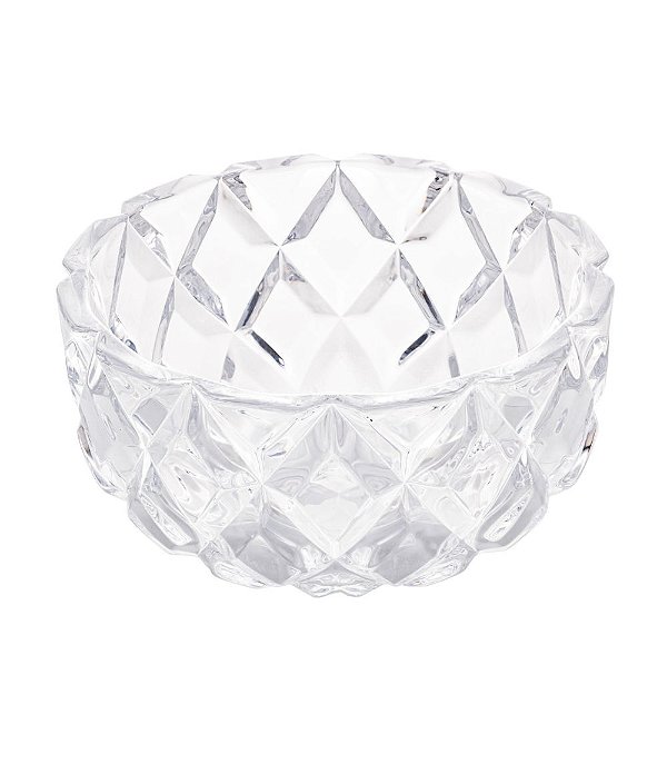 Centro de Mesa em Cristal Ecológico Deli Diamond (18X10) - Lyor