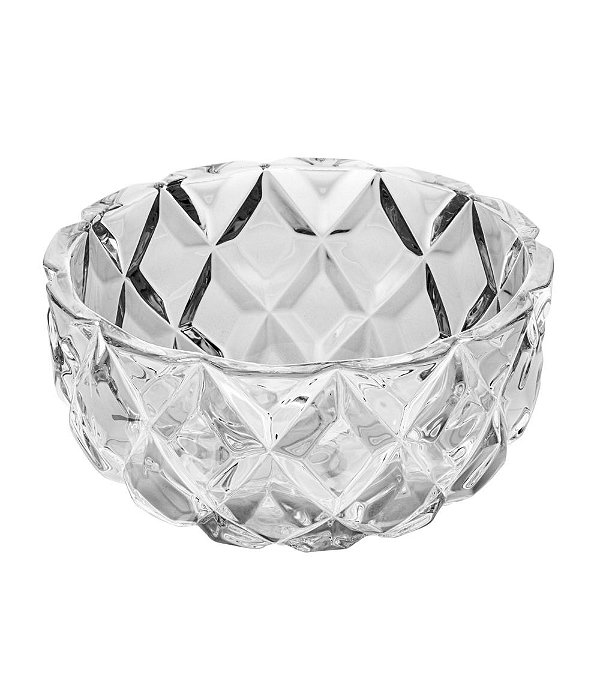 Centro de Mesa em Cristal Ecológico Deli Diamond (25X13) - Lyor