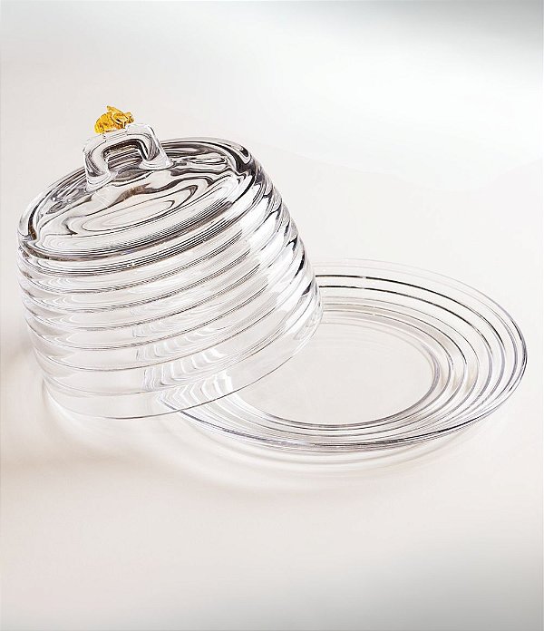 Queijeira em Cristal Little Bee Lyor (14x19)