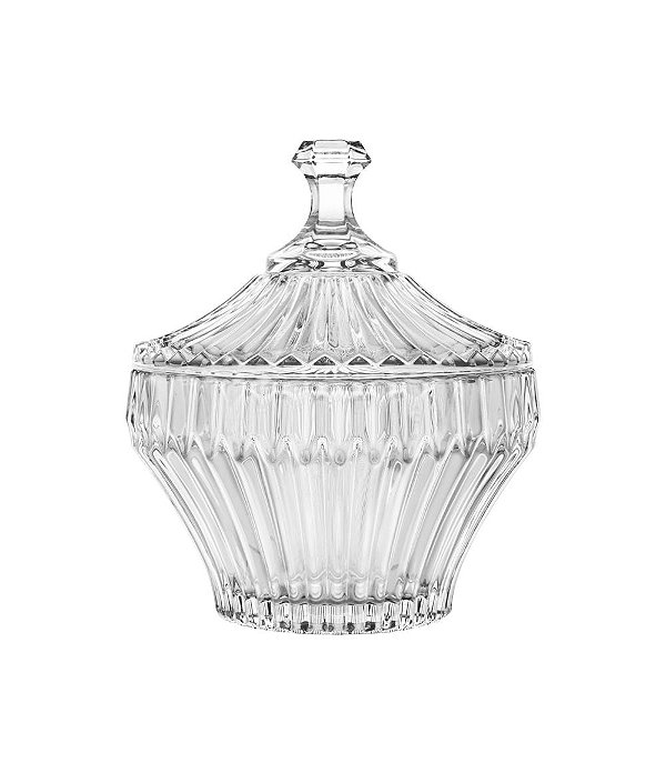 Potiche de Cristal Renaissance Lyor (20x17,5cm)