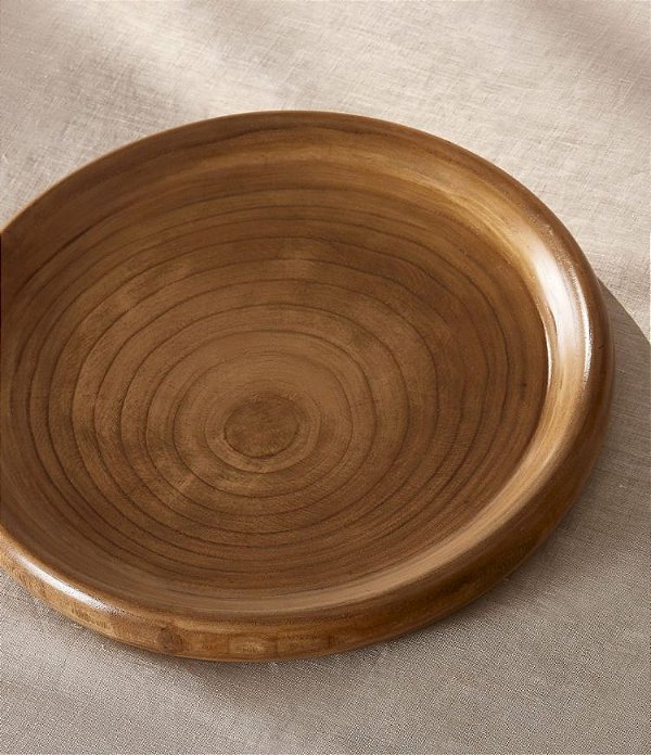 Centro de Mesa Redondo em Madeira (29CM)