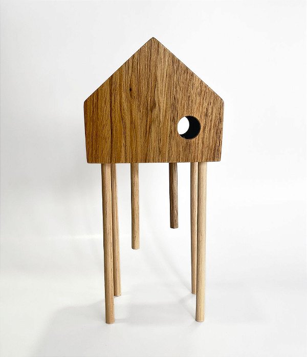 Palafita Decorativa em Madeira Freijó (25x11)