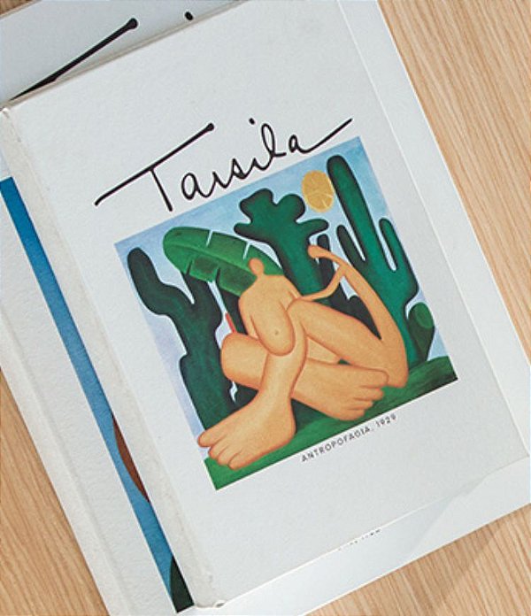 Livro Caixa Antropofagia em MDF e Canvas (35x26) | Tarsila do Amaral