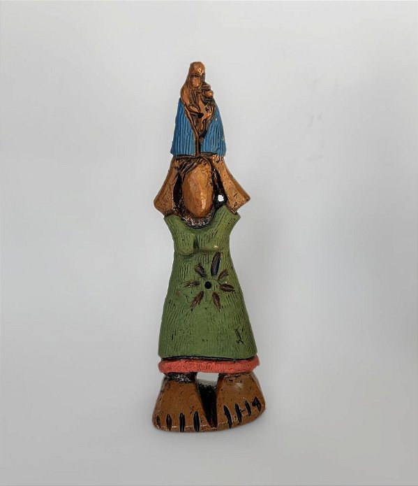 Escultura Romeiros da Fé MOD1 (17x06x04) | Mestre Jackson