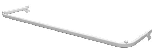 Arara Cremalheira Oblongo 1,50mt (cor: branco)