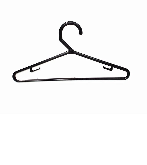 Kit c/ 10 Cabides infantil Preto