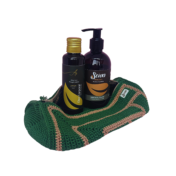 Kit Necessaire Crochê - Óleo Ar
