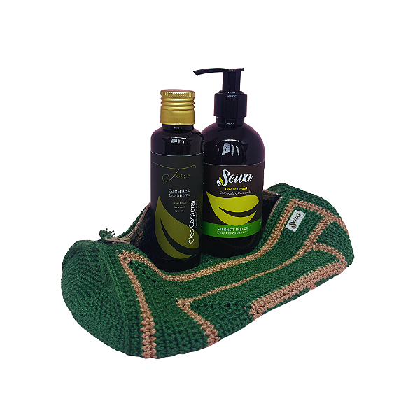 Kit Necessaire Crochê - Óleo Terra