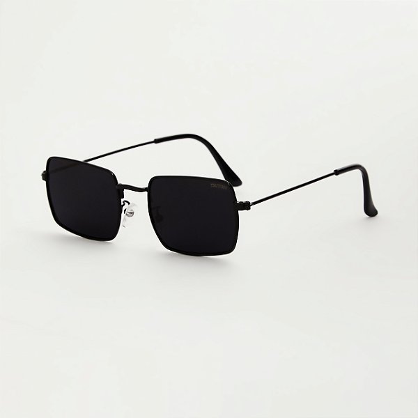 ÓCULOS DE SOL TRITON EYEWEAR QUADRADO METAL PRETO