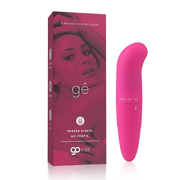 Vibrador e Estimulador do Ponto G Go Vibe Gê Rosa