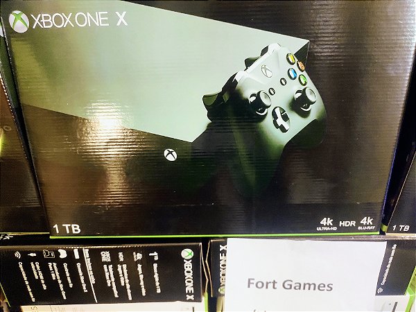 Xbox One X 1TB 4K Bivolt + Controle Xbox Wireless + 10 Jogos / Frete Grátis  !! 