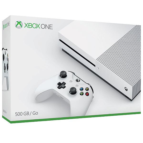 Xbox One S 500GB 4K + 10 Jogos + Controle  / Frete Grátis via Sedex