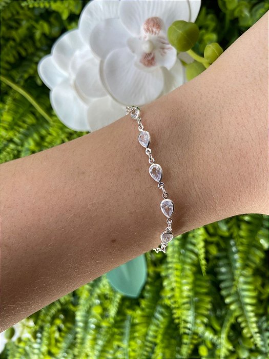 Pulseira Ponto De Luz (Folheada)