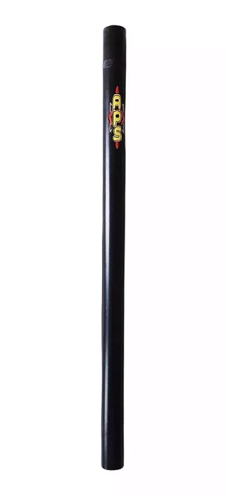 Canote Selim Bike Reto Ferro 22.2mm x 400mm Duplo Reforçado Aço Preto