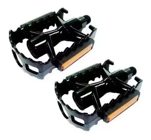 Pedal Bike Aluminio Mtb Rosca Fina Sueco 1/2 Para Monobloco