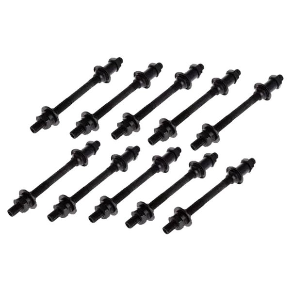 Eixo Traseiro Furado 3/8x145mm 10 Peça Guarda Po E Espaçador