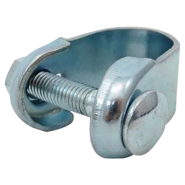 Abraçadeira De Selim 25,4mm Aço C/ Parafuso E Porca Biciclet