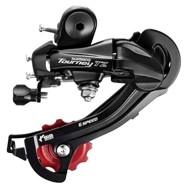 Câmbio Shimano Traseiro Tourney  RD-TZ500 6V E 7 Velocidades