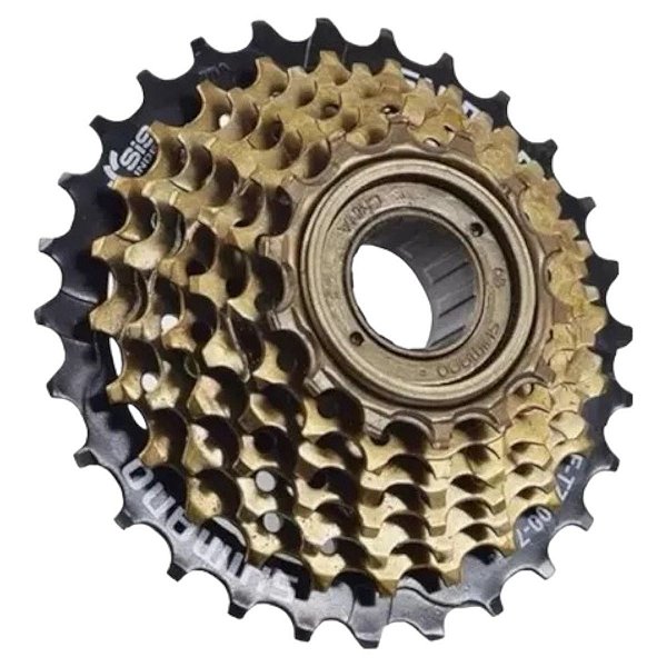 Catraca Roda Livre Bike Shimano Tz 500 Rosca 7v 14/28 Dentes