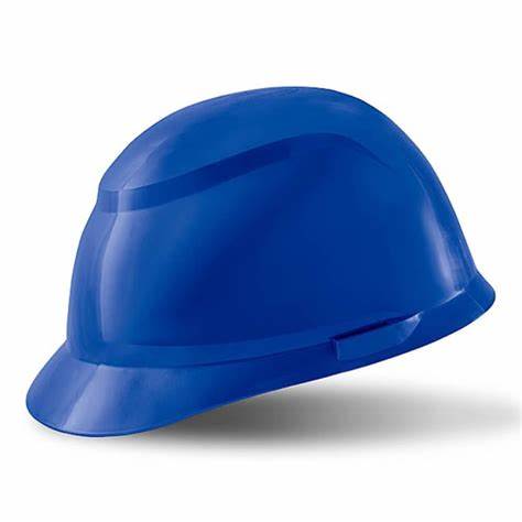Capacete de Segurança c/ Carneira  Azul - CAMPER