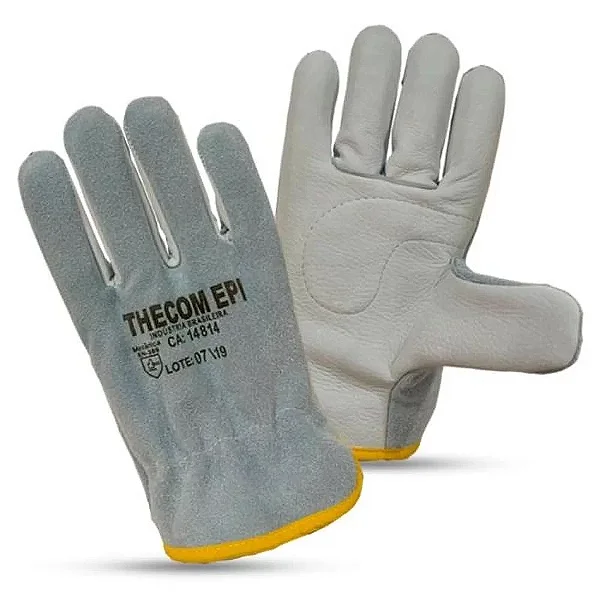 Luva Vaqueta/Raspa Mista - THECOM