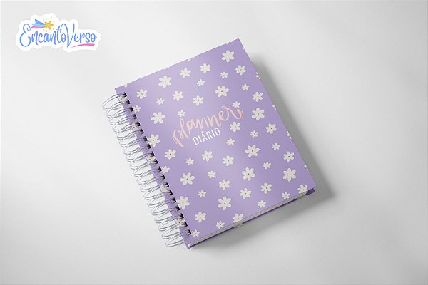 Planner Diário - Capa Roxa